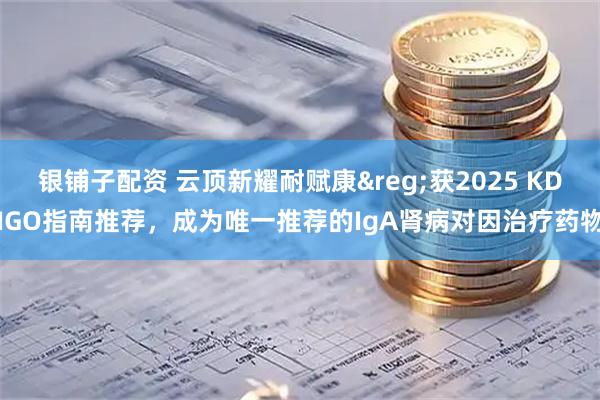 银铺子配资 云顶新耀耐赋康&reg;获2025 KDIGO指南推荐，成为唯一推荐的IgA肾病对因治疗药物